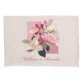 Camellia Bloom Pillowcase rosa