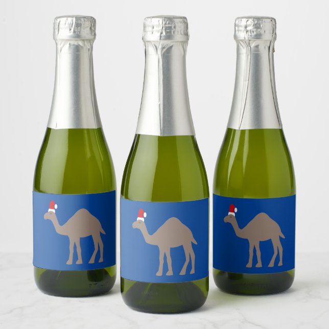Camelo de Natal bonito (Garrafas)