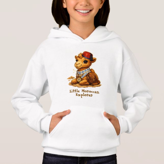 Camelo Explorador Marroquino Personalizado – Fofo (Frente)