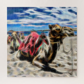 Camelo na Abstrato Quebra-cabeça