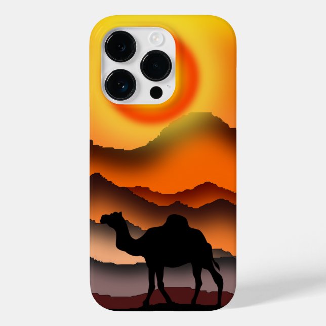 Camelo No Deserto Sunset (Verso)