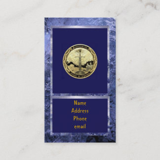 Camelot Wizard Knight King Arthur Cartão de visita