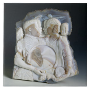 Cameo que descreve Cosimo de Medici (1519-74) e