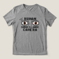 Câmera de Vigilância Humana Humor Seco