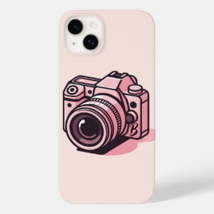 Câmera DSLR Rosa na Moda Fotografia Personalizada