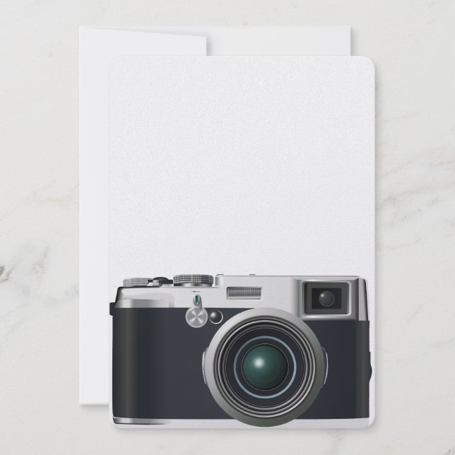 Câmera preta antiga (Frente)