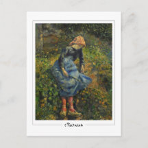 Camille Pissarro #530-2 - Cartão postal de arte fi
