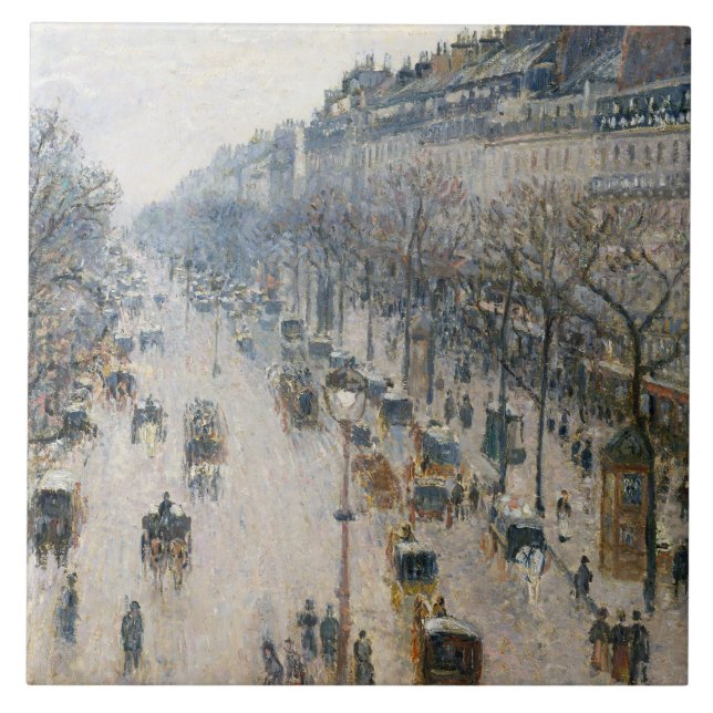 Camille Pissarro - Boulevard Montmartre (Frente)