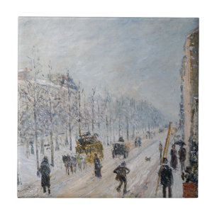 Camille Pissarro - Boulevares Exteriores, Efeito d