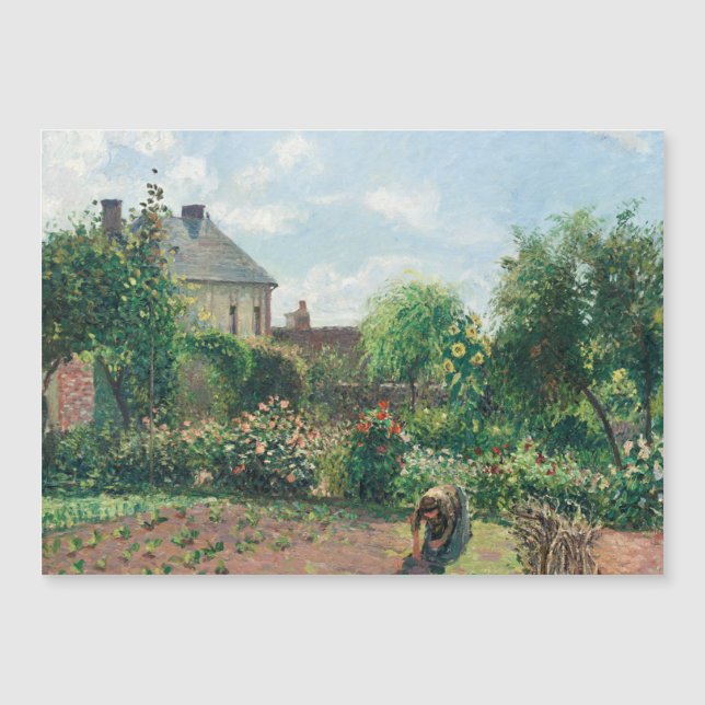 Camille Pissarro O Jardim do Artista em Eragny (Frente)