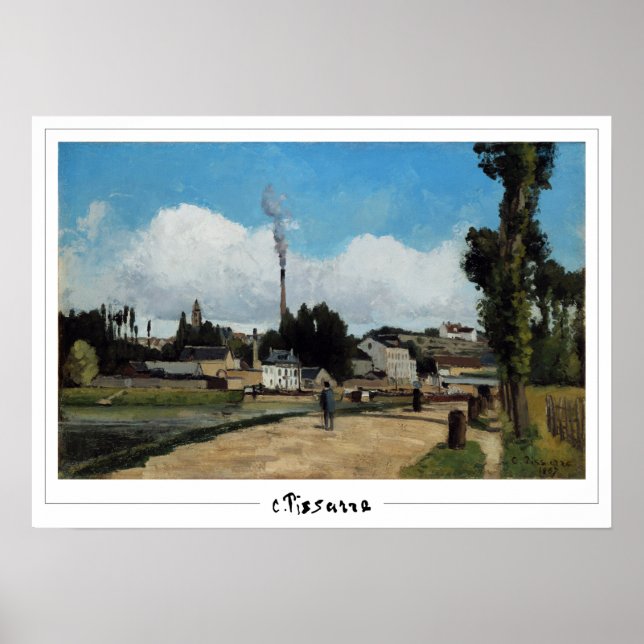Camille Pissarro Zedign Art Poster #13-2 (Frente)
