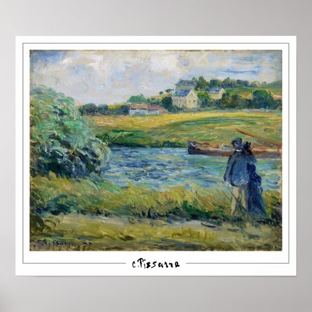 Camille Pissarro Zedign Art Poster #142-2 (Frente)