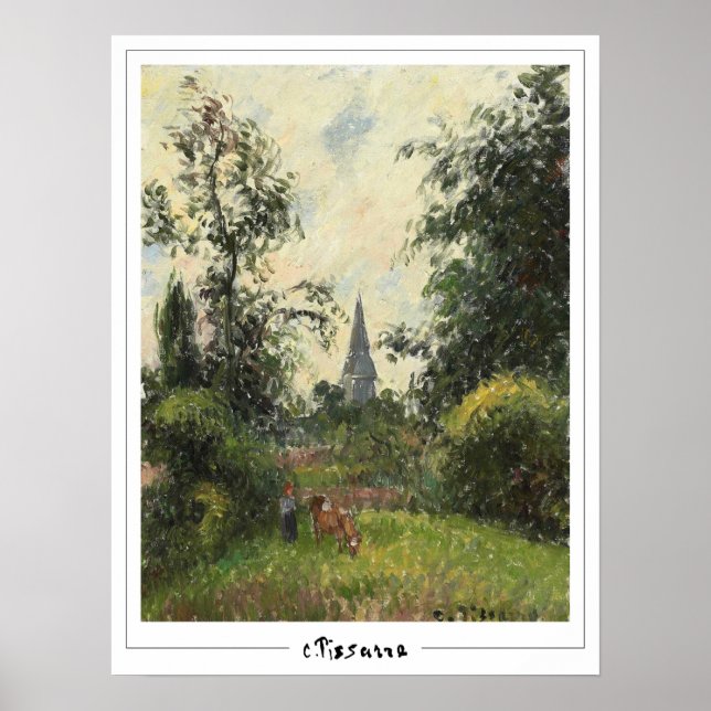 Camille Pissarro Zedign Art Poster #252-2 (Frente)