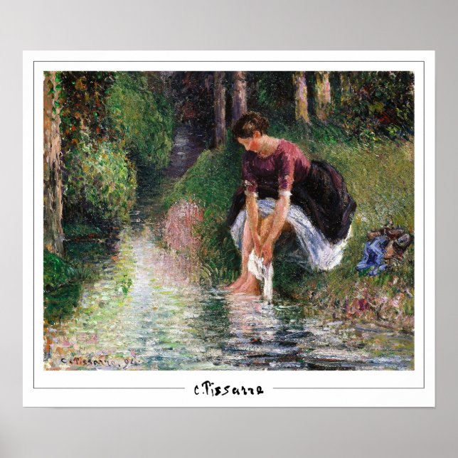 Camille Pissarro Zedign Art Poster #258-2 (Frente)
