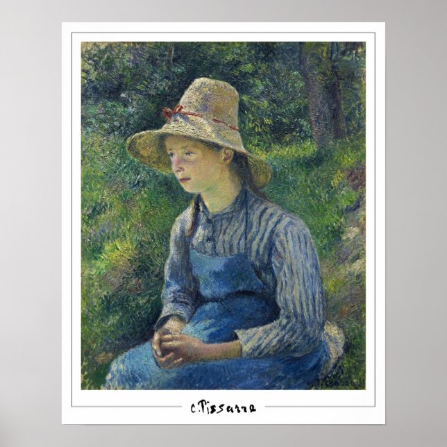 Camille Pissarro Zedign Art Poster #277-2 (Frente)