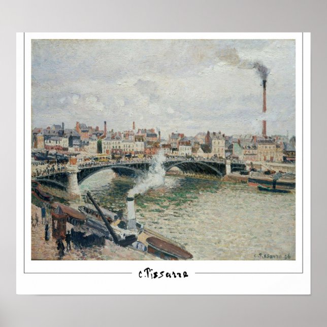 Camille Pissarro Zedign Art Poster #28 (Frente)
