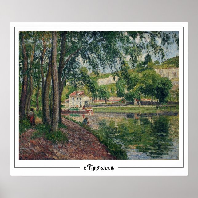 Camille Pissarro Zedign Art Poster #298-2 (Frente)