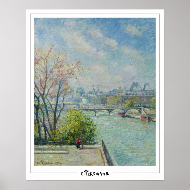 Camille Pissarro Zedign Art Poster #304 (Frente)