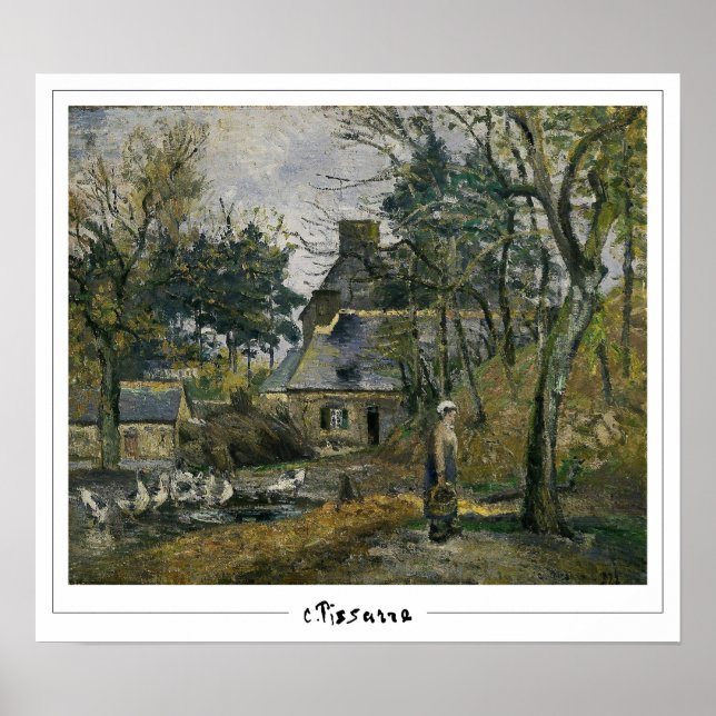 Camille Pissarro Zedign Art Poster #321 (Frente)