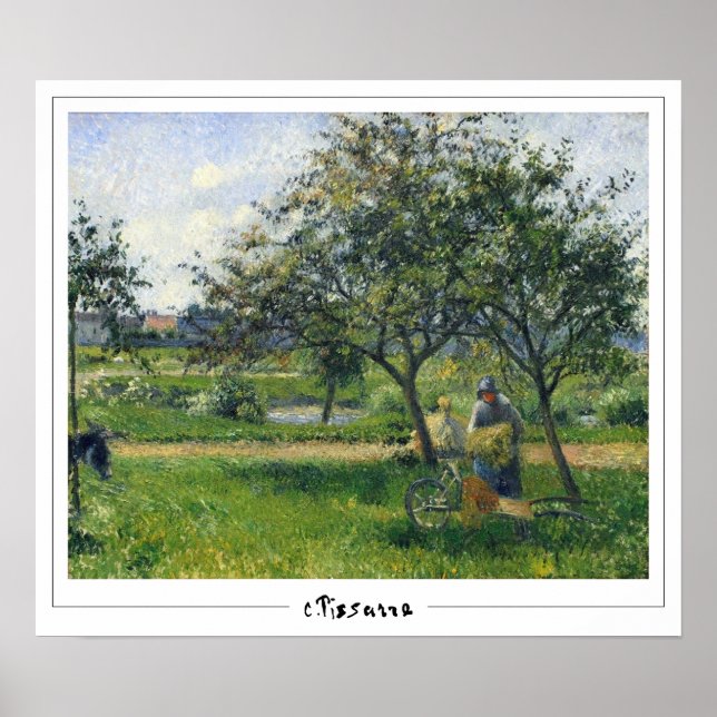 Camille Pissarro Zedign Art Poster #321-2 (Frente)