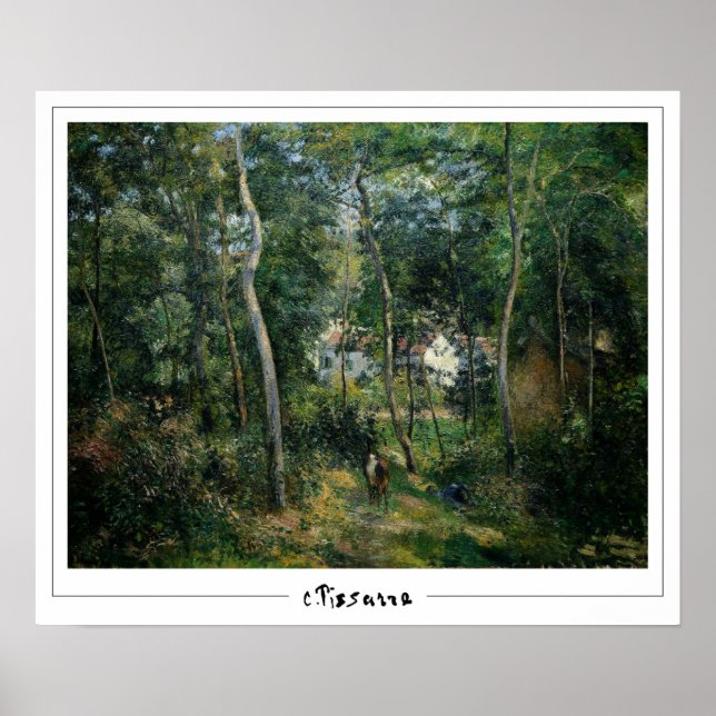 Camille Pissarro Zedign Art Poster #324-2 (Frente)