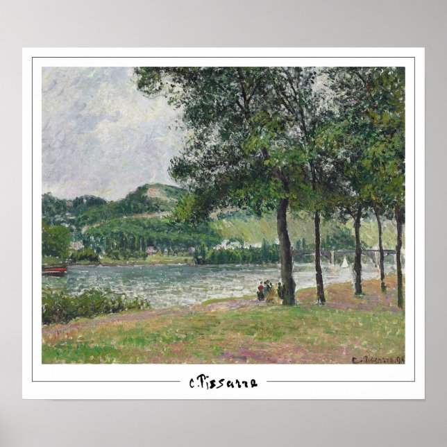 Camille Pissarro Zedign Art Poster #326-2 (Frente)