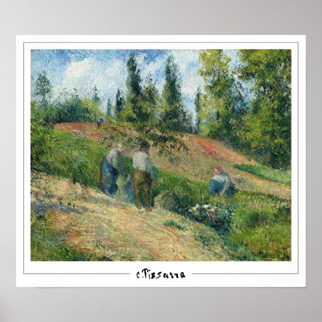 Camille Pissarro Zedign Art Poster #427-2 (Frente)