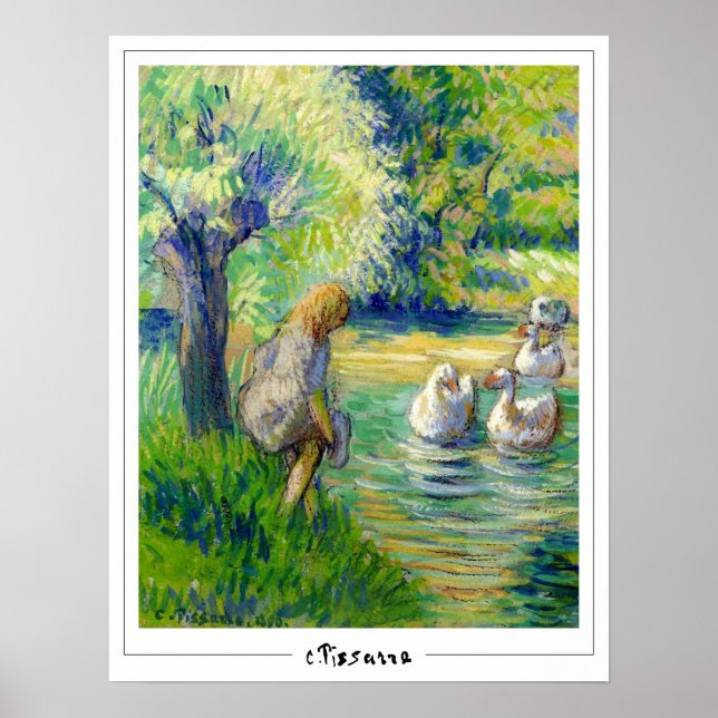 Camille Pissarro Zedign Art Poster #433-2 (Frente)