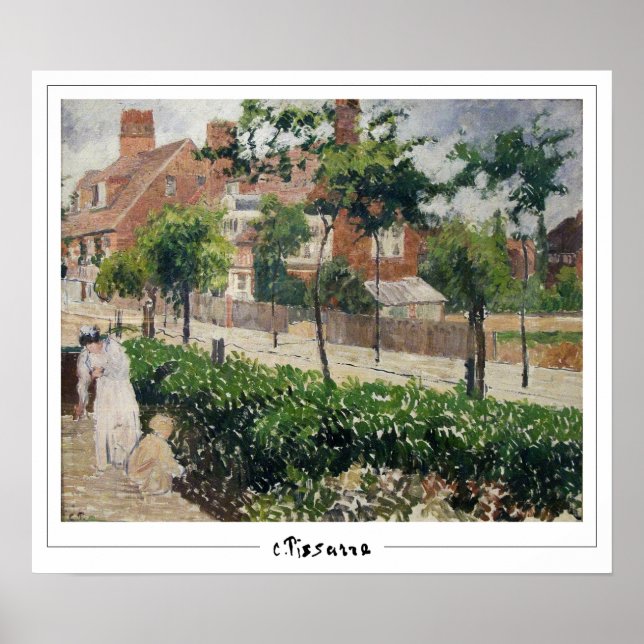 Camille Pissarro Zedign Art Poster #441-2 (Frente)