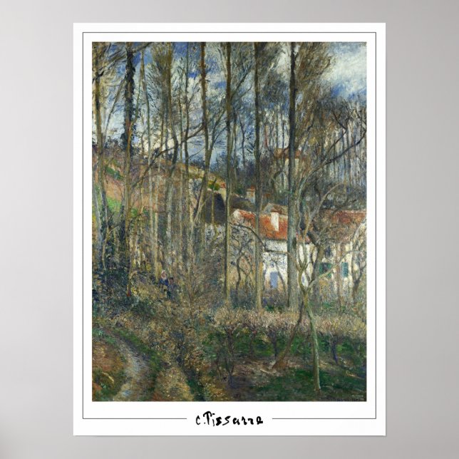 Camille Pissarro Zedign Art Poster #448-2 (Frente)