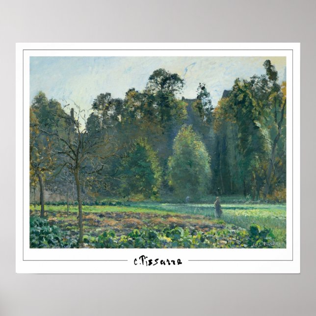 Camille Pissarro Zedign Art Poster #514-2 (Frente)