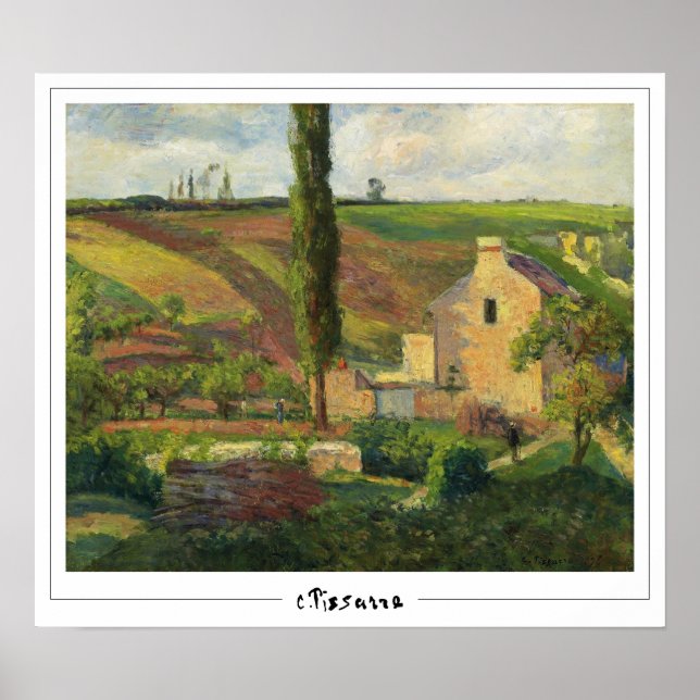 Camille Pissarro Zedign Art Poster #521-2 (Frente)
