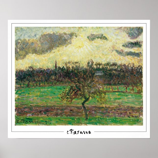 Camille Pissarro Zedign Art Poster #539 (Frente)