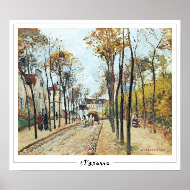 Camille Pissarro Zedign Art Poster #554 (Frente)