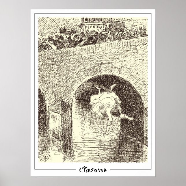 Camille Pissarro Zedign Art Poster #81-2 (Frente)