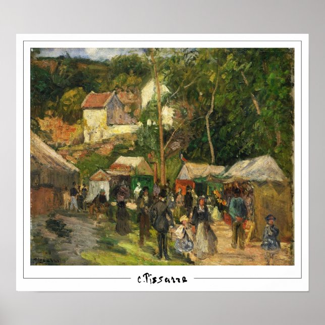 Camille Pissarro Zedign Art Poster #84 (Frente)