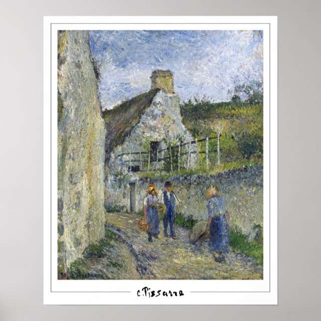 Camille Pissarro Zedign Art Poster nº 105 (Frente)