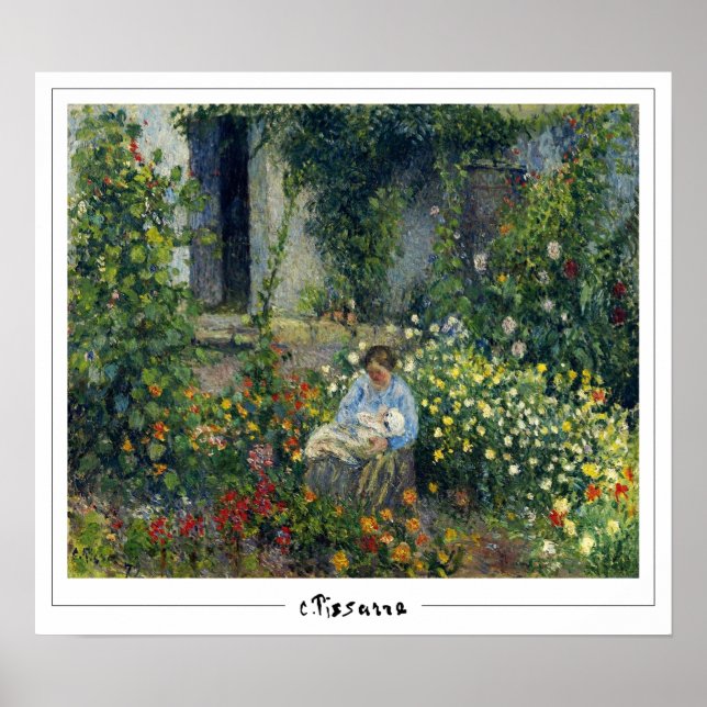 Camille Pissarro Zedign Art Poster nº 129-2 (Frente)