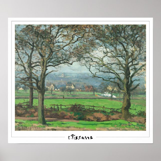 Camille Pissarro Zedign Art Poster nº 13 (Frente)