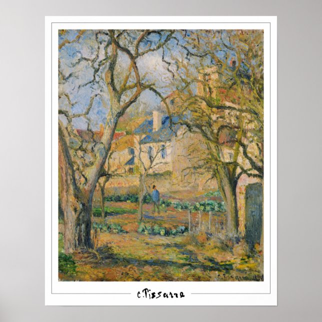 Camille Pissarro Zedign Art Poster nº 15 (Frente)