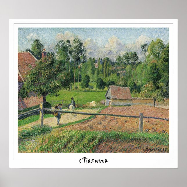 Camille Pissarro Zedign Art Poster nº 196 (Frente)