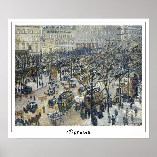 Camille Pissarro Zedign Art Poster nº 256 (Frente)