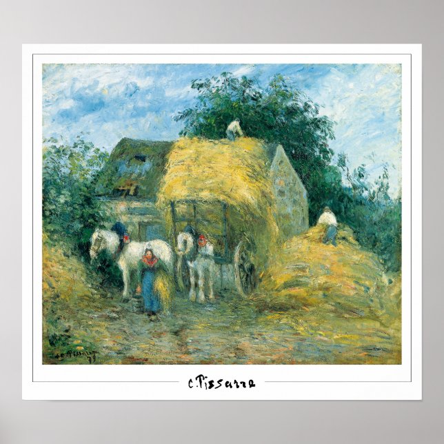 Camille Pissarro Zedign Art Poster nº 5 (Frente)