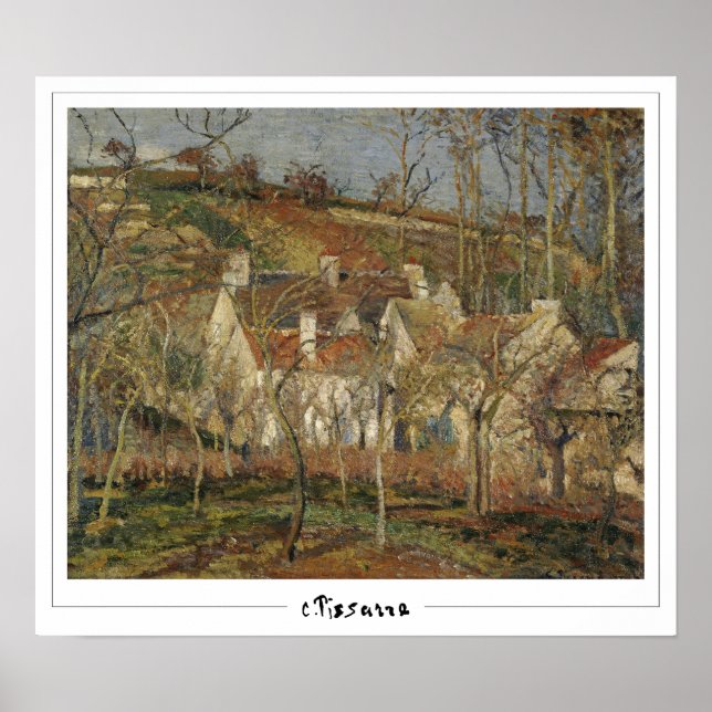 Camille Pissarro Zedign Art Poster nº 8 (Frente)