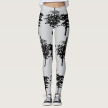 Caminhada da Natureza Monocromática: Leggings do R
