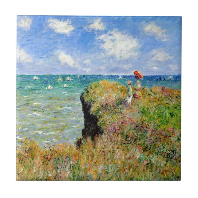 Caminhada de Claude Monet Clifftop (Frente)