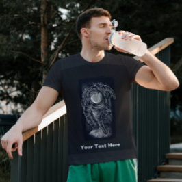 Caminhando no planeta Lua - Camisa T