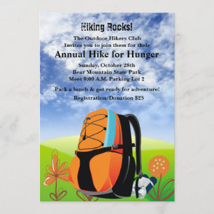 Caminhando rochas - convite