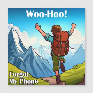 Caminhando Woo-Hoo Esqueci Meu Celular