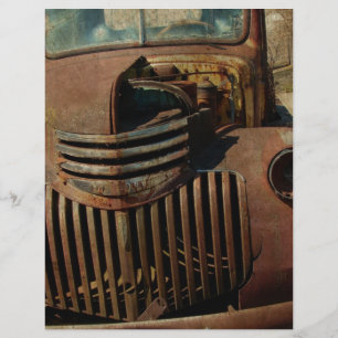 Caminhão antigo abandonado